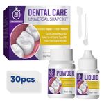 Tooth Filling Repair Kit, Temporary Tooth Filling, Home Use Tooth Repair Kit for Fixing Missing Broken Teeth, Regain Confidence Smile, 1 Count (Pack of 1)