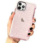 LLZ.COQUE for iPhone 6 Case iPhone 6S Case Clear Phone Case for Women Glitter Diamonds Sparkly Silicone Shockproof iPhone 6 / 6S Case,Pink