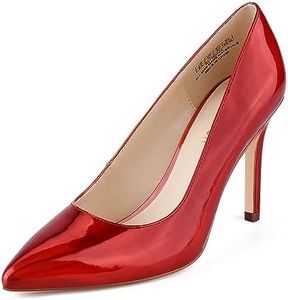 JENN ARDOR Women's High Heels Closed Pointed Toe Stiletto Classic Office Dress Bridal Wedding Pumps Sexy Prom Shoes