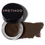 iMethod Eyebrow Pomade for Eye Brow Stamp Stencil Kit, Black Brown