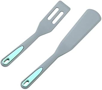 To encounter Mini Brownie Serving Spatula, Bent Icing Spatula, Heat-Resistant Flexible Nonstick Silicone, Set of 2