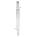 Labasics Borosilicate Glass Graham Condenser with 24/40 Joint 300mm Jacket Length Lab Glass Condenser