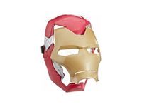 Marvel Avengers Iron Man Flip FX Mask with Flip-Activated Light Effects for Costume and Role-Play Dressing Up, Rosso