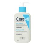 CeraVe Salicylic Acid Face Wash, Exfoliating Face & Body Gel Cleanser, Smooths Rough & Bumpy Skin, with Hyaluronic Acid, Niacinamide & Vitamin D, Fragrance-Free, Recommended by Dermatologists, 237mL
