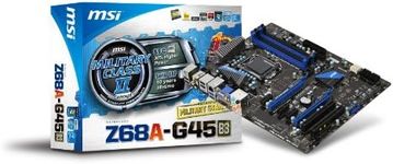 MSI Z68A-G45 (B3) LGA 1155 DDR3 2133 Intel Z68 HDMI SATA 6Gb/s USB 3.0 ATX Motherboard