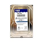 D25 2TB Surveillance & Desktop Internal Hard Drive HDD 3.5 Inch SATA 6Gb/s 5400 RPM 256MB Cache for DVR NVR Security Camera Systems with 2 Year Replacement Warranty.