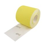 Shineboc Sandpaper Roll Yellow, 93mm x 10m, 120 Grit, Quartz Sand Abrasive Sanding Paper for Wood, Metal, Paint, Plaster, Filler, Automotive, Compatible with Machine Sanders