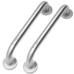 KS 100% Stainless Steel 304 Heavy Duty Grab bar for Bathroom handrailing and Safety Handle for Elderly- 24 inch (Pack of 1)