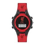 Liverpool Football Club Boy's Digital Quartz Watch with Silicone Strap LFC4001