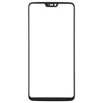 Ufixit Replacement Front Screen Cover Plate/Outer Glass Lens Compatible with Oneplus 6 Black