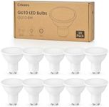 GU10 LED Bulbs, 10 Pack Cnkeeo 6000