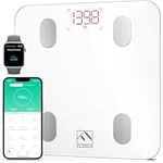 Bluetooth Body Fat Scale, FITINDEX 