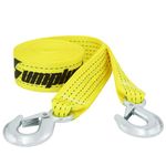 sumpluct ATV Tow Strap with Hooks 20 ft,15000 lbs Straps Heavy Duty 2 Inch x Foot Nylon Ropes for Trucks Vehicles Towing Acessories,Tow Cable Truck Boat,Roadside Emergency Car Kit