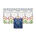 Pukka Herbs | Herbal Collection Tea Box | Selection Of Five Organic Herbal Teas | Variety For Any Time Of Day Including Sleep Tea | Caffeine Free | 4 Packs | 80 Plant Based Biodegradable Tea Bags