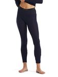 Icebreaker Merino Women’s 175 Everyday Winter Leggings, 100% Merino Wool Base Layer - Soft, Stretchy Thermal for Women - Premium Snow Clothes and Cold Weather Gear for Women - Midnight Navy, Small