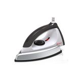 VENUS Plastic Orega Heavy Weight 1000 Watts Dry Iron/Isi/German Weilburger Dual Coat Non-Stick Soleplate (Ebony Black)