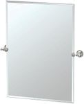 Gatco 4029S Tavern Rectangle Mirror, Satin Nickel