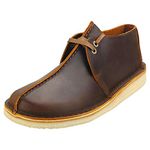 Clarks Originals Desert Trek Dress Shoes UK 9.5 Beeswax