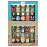 Thoughtfully Cocktails, Mix and Match Cocktail Mixer Mini Sampler, Flavours Include Appletini, Blue Hawaiian, Margarita and More, Pack of 20 (Contains NO Alcohol)