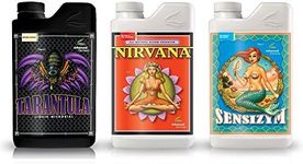 Advanced Nutrients GL525401-12ABC Professional Grower Bundle Tarantula, Nirvana, Sensizym Plant Fertilizer Enhancer pH Balance, 250ml