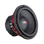 DS18 EXL-X12.4D Extremely Loud 12" 2000 Watts Competition Subwoofer with Dual 4-Ohms Voice Coil, Black/Red