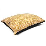 Majestic Pet Rectangle Medium Dog Bed Washable – Non Slip Comfy Pet Bed – Dog Crate Bed Super Value Pillow Dog Bed – Dog Kennel Bed for Sleeping - Dog Bed Medium Breed 35 x 28 Inch – Aruba Yellow