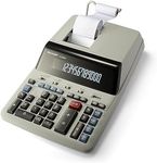 Sharp 12-Digit Print Calculator Desktop Size Adding Machine, Perfect for Everyday Use and Office, Bright, Large Easy-to-Read Numbers on Both The Display and The Two-ColorPrinted Tape (VX-2652H)