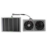 100W 12V Solar Panel Fan Kit, Water