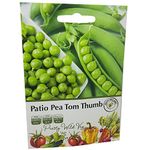 Patio Pea Tom Thumb Vegetable Fruit Seeds Veg Seeds Cabbage Carrot Sweetcorn Tomato Strawberry (Patio Pea Tom Thumb)