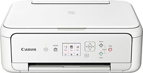 Canon PIXMA colour Inkjet multifunction device (print, scan, copy, 2 FINE print heads with ink (black and colour), Wi-Fi, print app, automatic duplex print, 2 paper feeders) white White Unbekannt