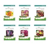 GIFTONETREE Easy to Grow 6 Flower Seeds Combo | Calendula, Delphinium, Petunia, Mesembery, Dahlia and Chrysthanium | Best Gift for Gardeners and Plant Lovers (Winter Flower Seeds Combo)