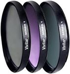 Vivitar Series 1 Multi-Coated 3 Piece Filter Kit (UV, CPL, FLD) Includes Nylon Filter Wallet For The Nikon D5000, D3000 Digital SLR Cameras Which Have Any Of These (18-55mm, 55-200mm, 50mm) Nikon Lenses