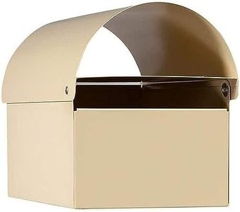 Sandleford Economy Dome Dune Letterbox, Cream