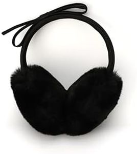Kate Spade Women's Shoelace Bow Earmuffs, Winter Fashion Accessory for Women, black, OS
