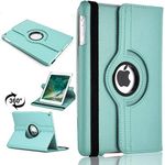 SPOTEX iPad Air 1st & 2nd Generation (2013, 2014) 360° Rotating Case - Aqua