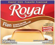 Royal Bilingual Flan Dessert Mix, Family Size, Fat Free 3.81 Ounce (Pack of 12)