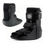 Short Air Walking Boot - Air Cam Walker Fracture Boot Walker Brace for Fractures, Sprains & Post-Surgery Recovery | Fits Left or Right Foot (Small)