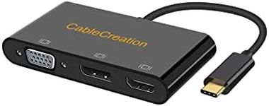 CableCreation USB C to HDMI VGA Dis