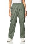 Dickies EDS Signature Women Scrubs Pant Natural Rise Tapered Leg Pull-on 86106, Olive, X-Large