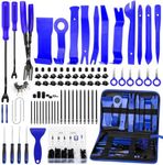 248 Pcs Trim Removal Tool Kit, Car Panel Removal Tool Kit Door Panel Radio/Stereo Terminal Removal Tool Kit, Fasteners Remover, with Car Retainer Bumper Clips,Automotive Hook Set