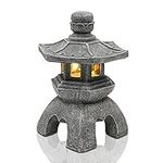 Nacome Solar Pagoda Lantern Garden 