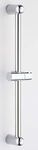 Shower Slider Riser Rail Chrome Shower Adjustable Head Holder Stainless Rail