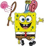 Sponge Bob Wall Sticker Poster for Kids Rooms PVC Wall Sticker