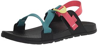 Chaco Women's Lowdown Sandal, Teal rose, 8 UK