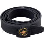 Black Scorpion Outdoor Gear Pro Heavy Duty Competition Belt for 3Gun, IPSC, USPSA, Black, XXL