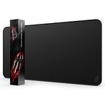 Wraptor World's Largest Gaming Mouse Pad Extended Large XXXL Black 48x24 with Stitched Edges 3XL - Laptop, Computer & PC Desk Mat - Nonslip (3XL)