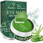 Under Eye Patches, Aloe Vera Eye Masks for Puffy Eyes, Under Eye Masks, Dark Circles Under Eye Treatment Women, Improve Under Eye Bags, Fine Lines and Wrinkles, Eye Masks Skincare, 30 Pairs