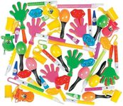 Noisemaker & Musical Instrument Assortment (50 pc)