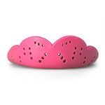 SISU Max Mouthguard, Hot Pink - 2.4mm Thin - Custom-Molded Fit - Slim Design - Remoldable Up to 20 Times - for Impact Sports - Non Toxic - Works with Braces