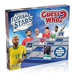 Winning Moves World Football Stars Guess Who? Board Game, Play with Messi, Ronaldo, Harry Kane, Neymar, Salah and Foden, easy to set up 2 player game for ages 6 plus , great gift for football fans